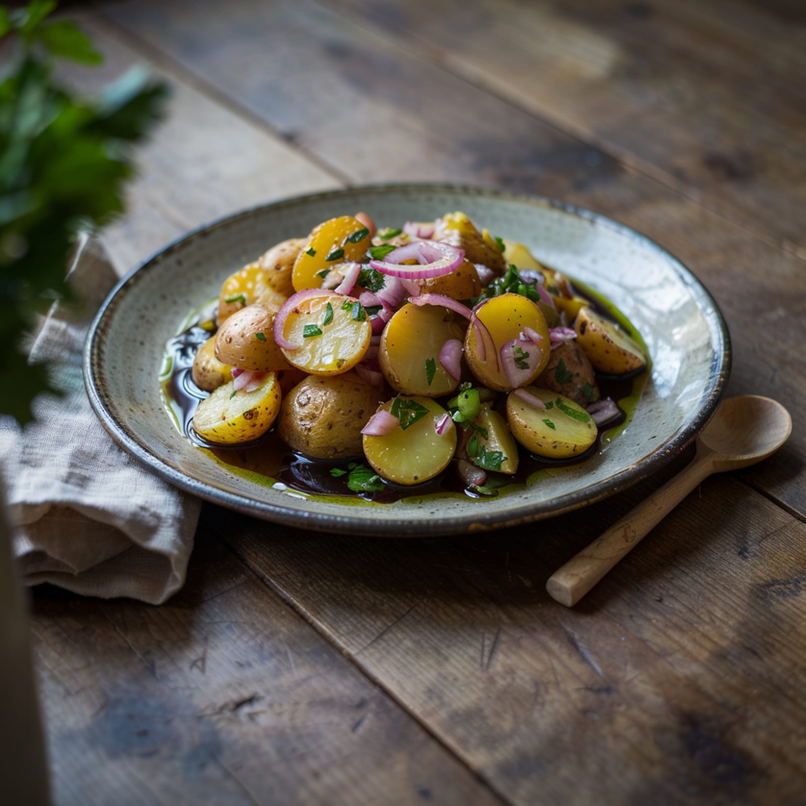 Kürbiskernöl für Salat – Bild 2
