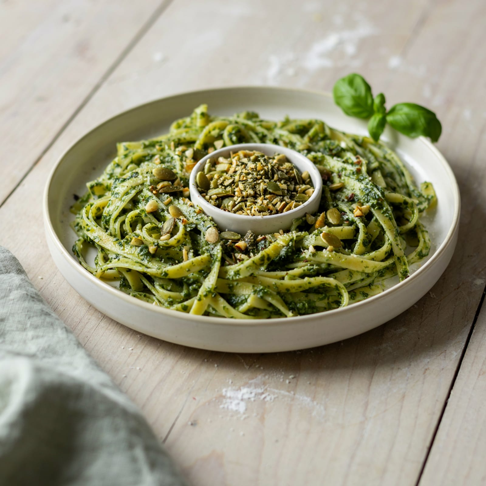 Pasta mit Kürbiskern-Pesto – Bild 2