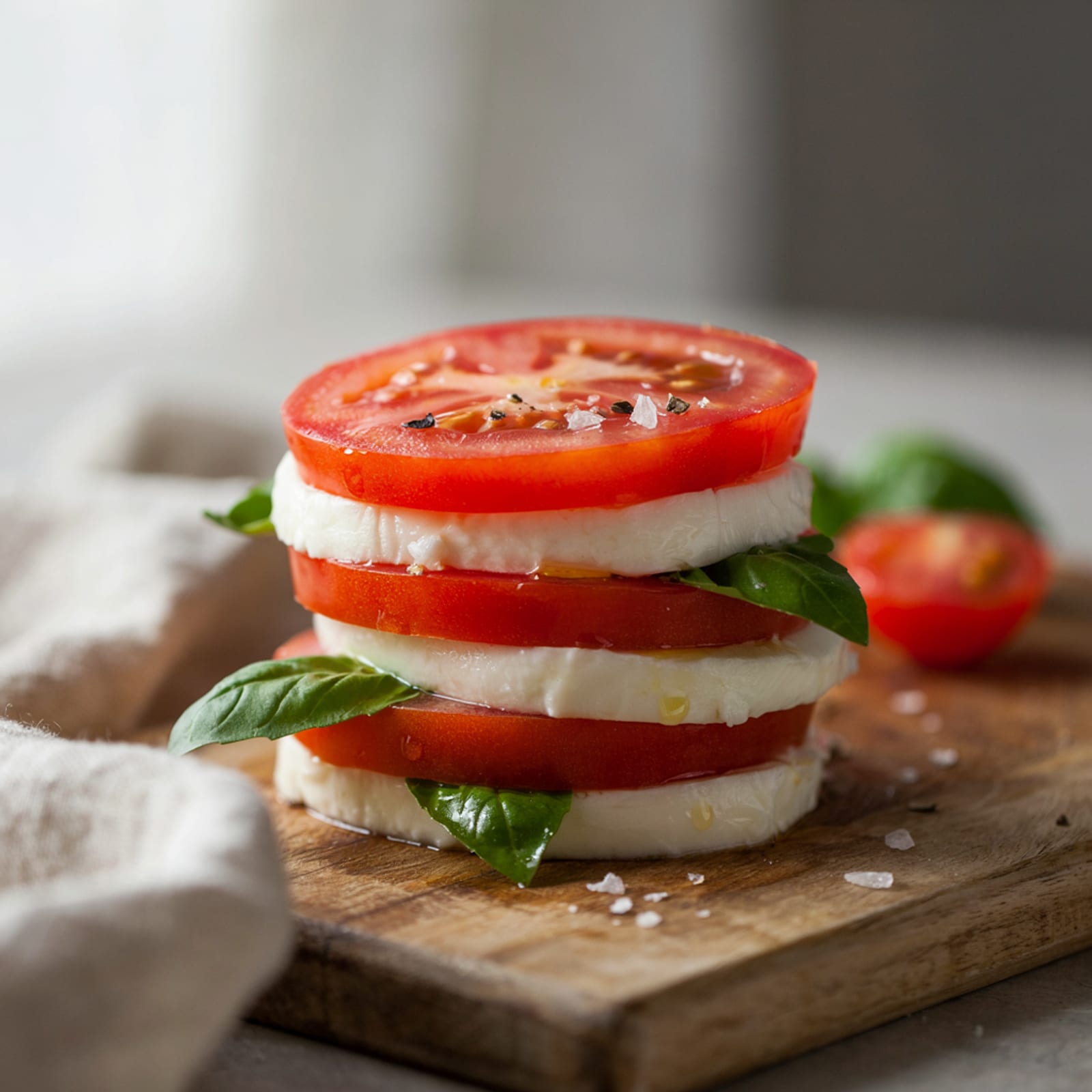 Tomate-Mozzarella mit Kürbiskernöl – Bild 2
