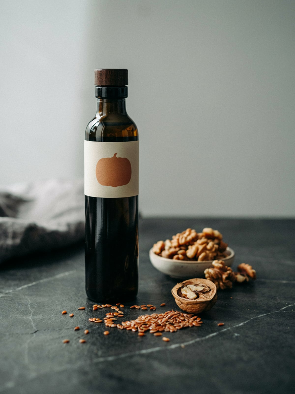 Omega-3 und Omega-6 im Kürbiskernöl