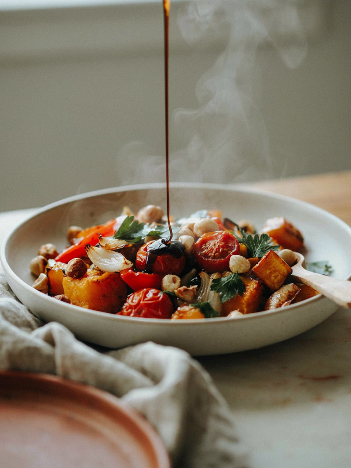 Kochen mit Kürbiskernöl